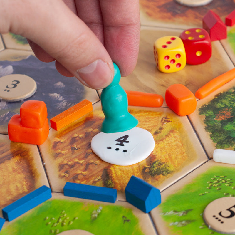 Replace lost board game pieces with FixIts