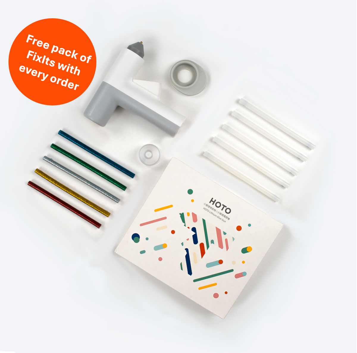FixIts Clever Cordless Glue Gun