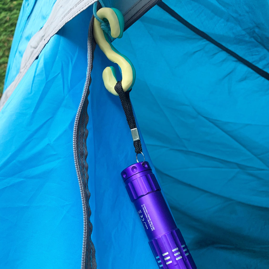 make hook for tent