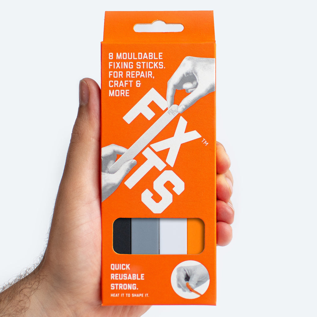Fixable Items Pack of 8 Mouldable Sticks to Repair, Create & more | - FixIts